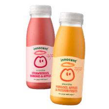 Innocent smoothie  of gember shot